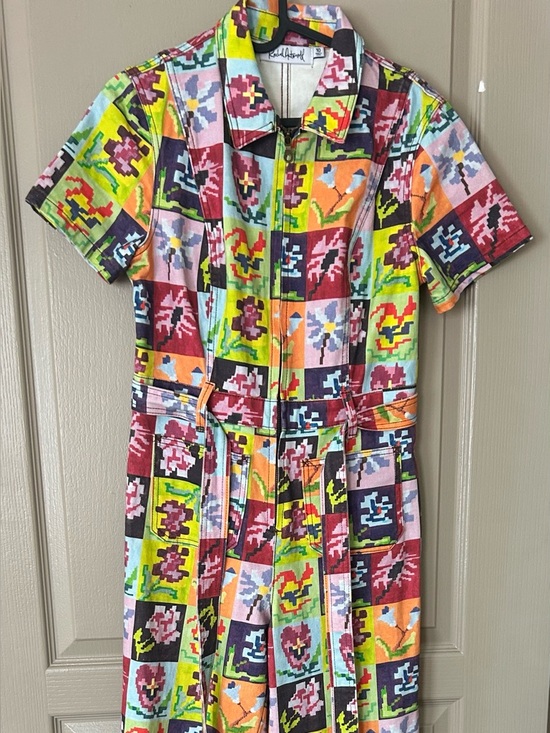 Rachel Antonoff Pants - EUC Rachel Antonoff Sal Jumpsuit in Needlepoint Block
